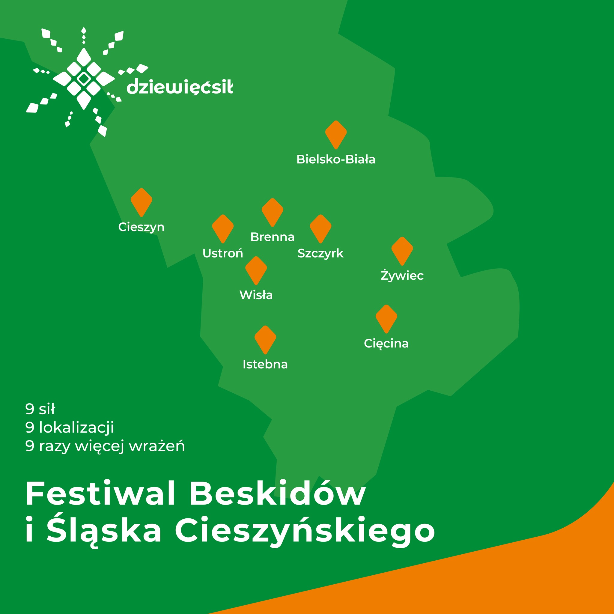 Dziewięć Sił - plakat Dziewięć Sił - plakat